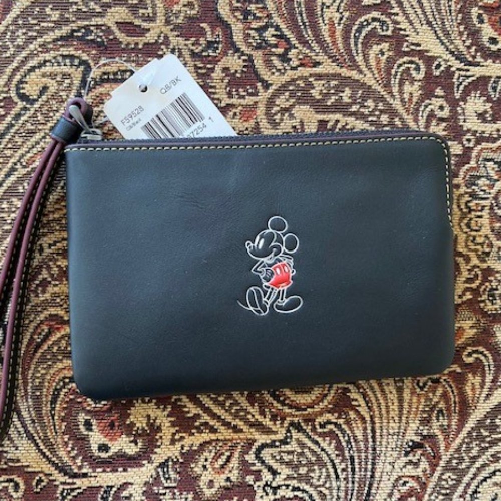 Coach-Disney Limited Edition Mickey Wristlet